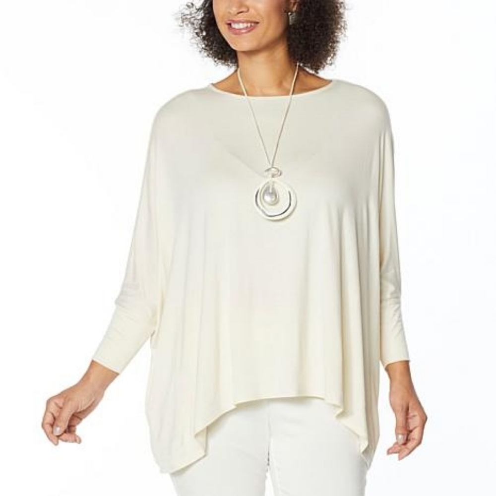 Marla Wynne Unstructured Boxy Top sz M